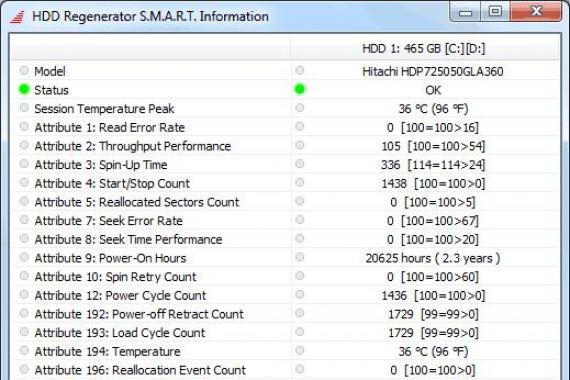 HDD Regenerator: انجام وظایف اساسی دستورالعمل نسخه Regenerator HDD